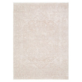Lifestyle Floors Heritage Monochrome Distressed Medallion Rug