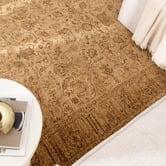 Lifestyle Floors Heritage Monochrome Distressed Border Rug
