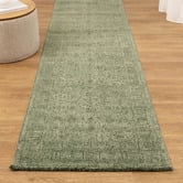 Lifestyle Floors Heritage Monochrome Distressed Border Runner