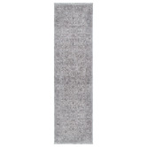 Lifestyle Floors Heritage Monochrome Distressed Border Runner