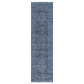 Lifestyle Floors Heritage Monochrome Distressed Medallion Runner