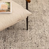 Lifestyle Floors Beige &amp; Charcoal Dalila Diamonds Rug