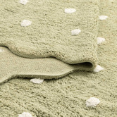 Lifestyle Floors Melissa Scalloped Machine Washable Cotton Rug