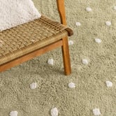 Lifestyle Floors Melissa Scalloped Machine Washable Cotton Rug
