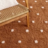 Lifestyle Floors Melissa Scalloped Machine Washable Cotton Rug