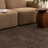 Lifestyle Floors Miraan Striped Hand-Tufted Wool-Blend Rug