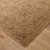Lifestyle Floors Heritage Monochrome Distressed Border Rug