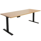 Executive Equipment Natural Rhode Sit &amp; Stand Desk