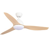 Fanco 132cm Fanco Breeze AC Ceiling Fan with LED