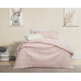 Suiteplay Pink Bolston Coverlet Set