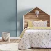 Suiteplay Pink Seagulls Cotton-Blend Quilt Cover Set