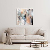 Edition Gallery Desert Mirage Oak Framed Canvas Wall Art