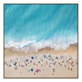 Edition Gallery Coastal Dreams Oak Framed Canvas Wall Art
