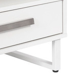 Corner Office White Sheridan Coffee Table