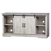 Corner Office Gretel TV Unit with Sliding Doors