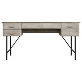 Corner Office Elle 4 Drawer Writing Desk