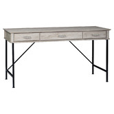 Corner Office Elle 3 Drawer Writing Desk