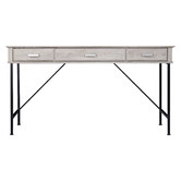 Corner Office Elle 3 Drawer Writing Desk