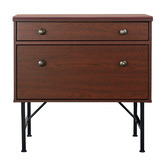 Corner Office Bombay Filing Cabinet with Keyboard Drawer