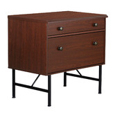 Corner Office Bombay Filing Cabinet with Keyboard Drawer