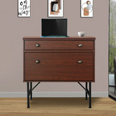 Corner Office Bombay Filing Cabinet with Keyboard Drawer