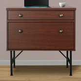 Corner Office Bombay Filing Cabinet with Keyboard Drawer