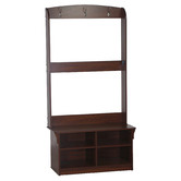 Corner Office Kinman 4 Shelf Hall Tree