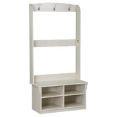 Corner Office Kinman 4 Shelf Hall Tree