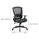 Corner Office Daisey Mesh Task Chair