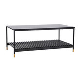 Corner Office Marsha Metal Coffee Table