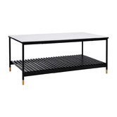 Corner Office Marsha Coffee Table with Sintered Stone Top