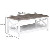 Corner Office Vance Coffee Table