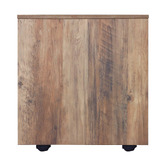 Corner Office Nell L-Shaped Desk with Mobile Pedestal