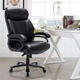 Corner Office Starspace Faux Leather Ergonomic Executive Chair