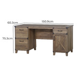 Corner Office Alexei Executive Desk