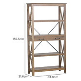 Corner Office Spyke Shelving Unit