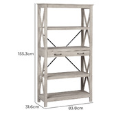 Corner Office Spyke Shelving Unit