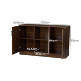Corner Office Nell 2 Door Sideboard Buffet