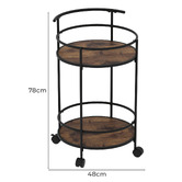 Corner Office Elisha Bar Cart