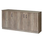 Corner Office Nell 3 Doors Credenza Sideboard Buffet