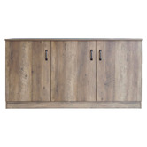 Corner Office Nell 3 Doors Credenza Sideboard Buffet