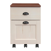 Corner Office Calsiper 2 Drawer Mobile Pedestal