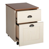 Corner Office Calsiper 2 Drawer Mobile Pedestal