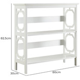 Corner Office Akai 3 Tier Shelving Unit