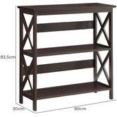 Corner Office Cypress 3 Tier Shelving Unit
