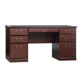 Corner Office Cherry Oak Dansea Executive Desk