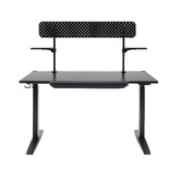 Corner Office Oliever Electric Sit &amp; Stand Desk with RGB Light