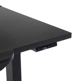 Corner Office Oliever Electric Sit &amp; Stand Desk with RGB Light