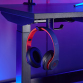 Corner Office Oliever Electric Sit &amp; Stand Desk with RGB Light