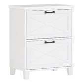 Corner Office Charon 2 Drawer Lateral Filing Cabinet